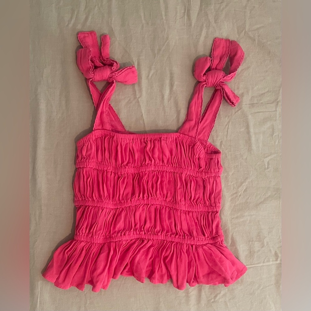 Girls Pink tank top